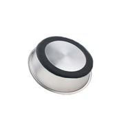Silicone and Stainless Steel Pet Food Bowl