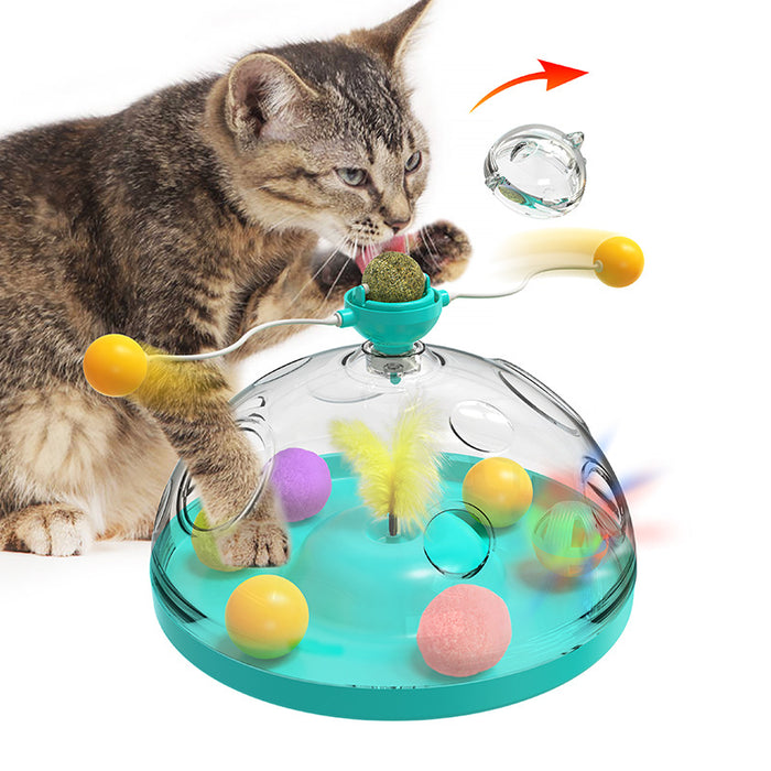 Windmill Interactive Turntable and Catnip