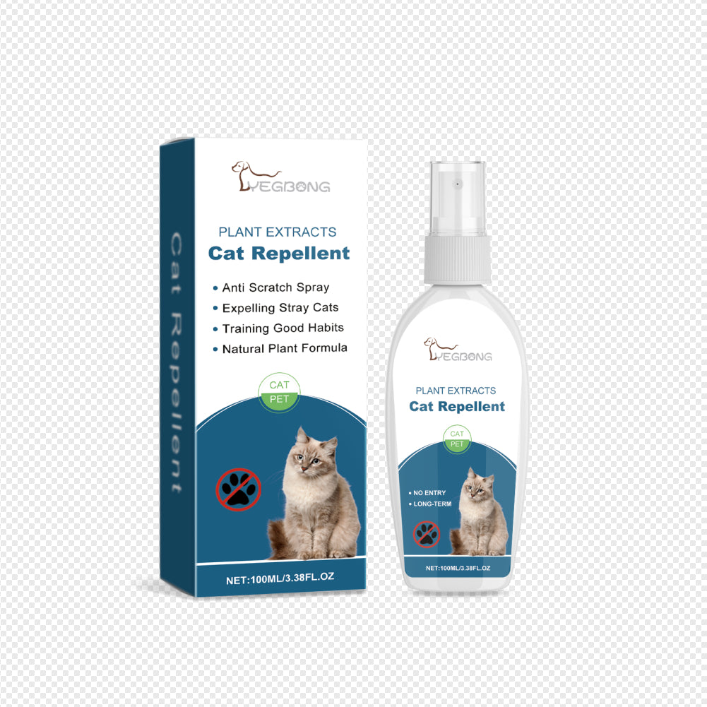 Indoor Cat Repellent Spray for Furniture and Plants
