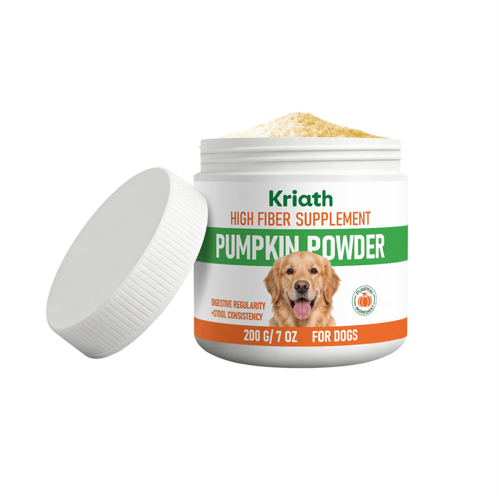 Pure Pumpkin Powder Digestive Supplement for Dogs