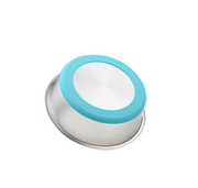 Silicone and Stainless Steel Pet Food Bowl