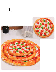 3D Food-Themed Pet Blanket Mat