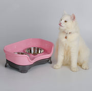 Bowl double basin splash-proof for Cats or Dogs