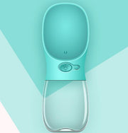 Portable Pet Water Bottle with Attached Cup