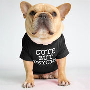 Dog Breed Print Turtleneck Pet Sweater