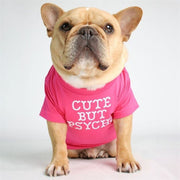 Dog Breed Print Turtleneck Pet Sweater