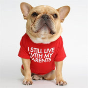 Dog Breed Print Turtleneck Pet Sweater