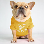 Dog Breed Print Turtleneck Pet Sweater