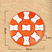 Interactive Dog Puzzle Toy with Treat Compartments