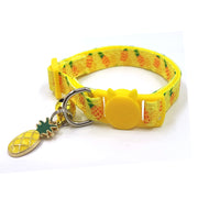Fruit Bell Cat Collar with Safety Clasp
