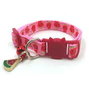Fruit Bell Cat Collar with Safety Clasp