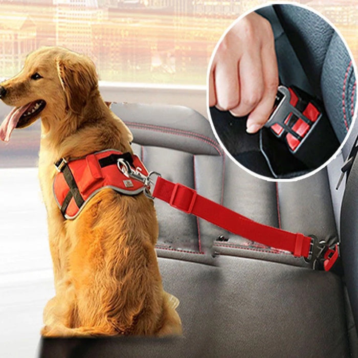 Adjustable Pet Seat Belt for Car Safety