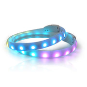 USB Rechargeable LED Flash Safety Collar for Dogs