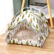 Enclosed Cat Tent House Bed