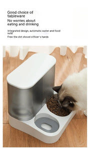 Feeder that is transparent for Cats or Dogs