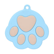 Silicone Pet Food Can Lid with Paw Design