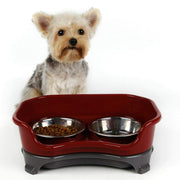 Bowl double basin splash-proof for Cats or Dogs