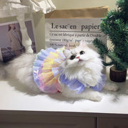 Elegant Lace Mesh Dress for Cats and Dogs