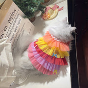 Elegant Lace Mesh Dress for Cats and Dogs