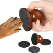 Solid Wood Dog Paw Nail File and Grooming Sander