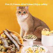Freeze-Dried Egg Yolk and Chicken Pet Treats