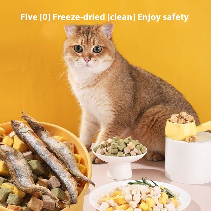 Freeze-Dried Egg Yolk and Chicken Pet Treats