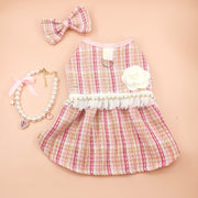 Fashion Bow and Dress Set for Cats