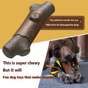Sound-Activated Branch Dog Toy