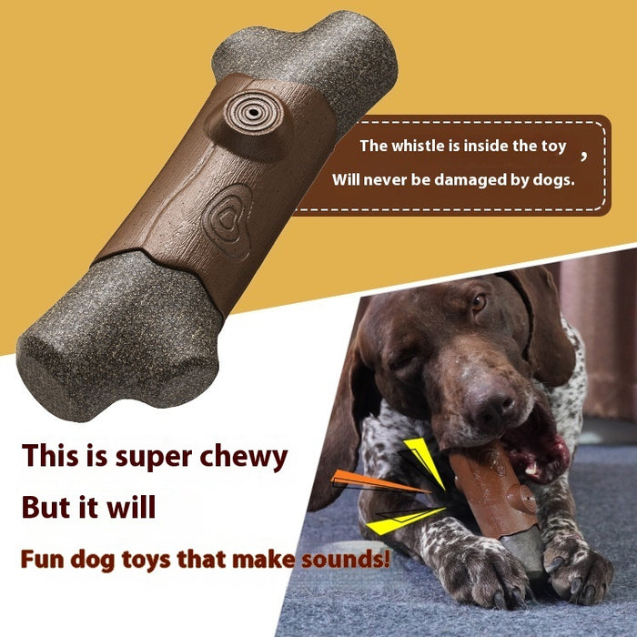 Sound-Activated Branch Dog Toy