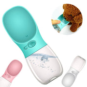 Portable Pet Water Bottle with Attached Cup