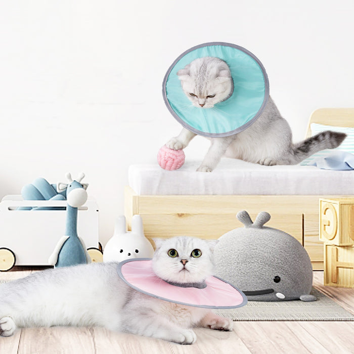 Soft Adjustable Cloth Collar for Cats