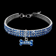 Rhinestone Bling Dog Collar for Small Breeds