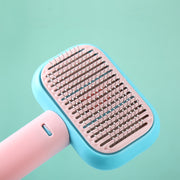Dual-Function Pet Massage Comb and Grooming Brush
