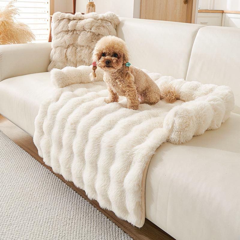 Thermal Non-Slip Dog Mat for Couch or Floor