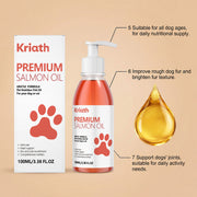 Premium Salmon Oil Supplement for Dogs and Cats
