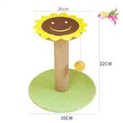 Interactive Cat Claw Grinding and Teaser Toy