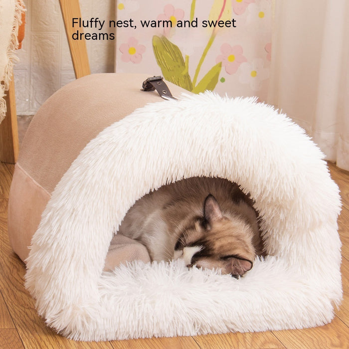 Portable Soft Pet Bed for Cats and Dogs