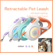 Retractable Dog Leash with Collar
