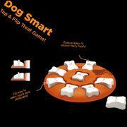 Interactive Dog Puzzle Toy with Treat Compartments