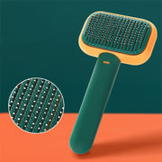 Dual-Function Pet Massage Comb and Grooming Brush