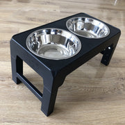 Height-Adjustable Elevated Dog Feeding Bowl