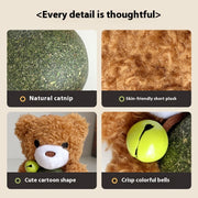 Catnip-Filled Plush Toy for Cats