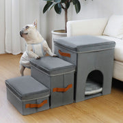 Foldable Pet Stairs for Dogs and Cats
