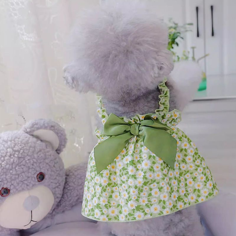 Spring and Summer Strap Dress for Cats and Dogs