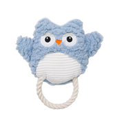 Plush Animal-Shaped Dog Toy Set