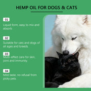 Hemp Seed Oil Vitality Drops for Cats and Dogs