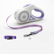 Retractable Dog Leash with Collar