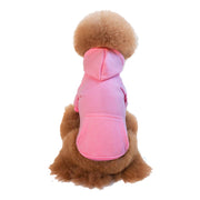 Fleece Pet Outfit with Matching Cap