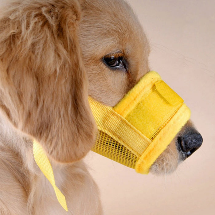 Adjustable Dog Muzzle for Safe Handling
