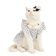 Classic Polka Dot Dress for Cats and Dogs